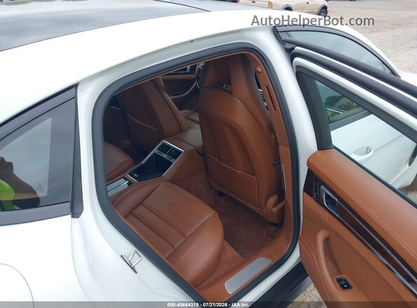 WP0AE2A72JL129130 2018 PORSCHE PANAMERA White Вид наклейки з VIN-кодом