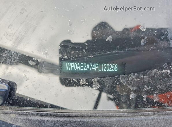 WP0AE2A74PL120258 2023 PORSCHE PANAMERA Gray VIN կոդի պիտակի տեսք