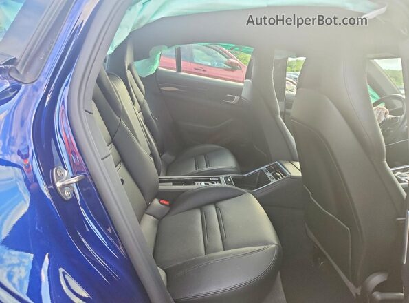 WP0AE2A78LL130902 2020 PORSCHE PANAMERA Blue Vista de los asientos traseros