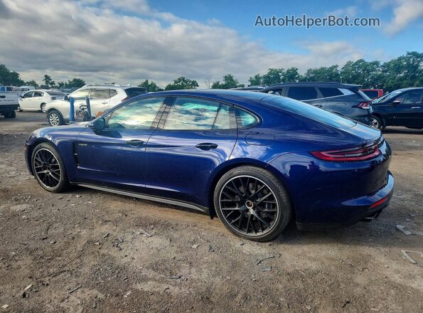 WP0AE2A78LL130902 2020 PORSCHE PANAMERA Blue Trasero izquierdo