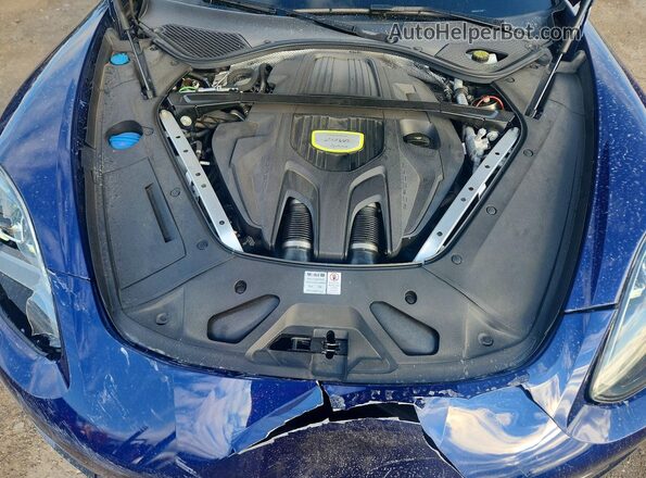 WP0AE2A78LL130902 2020 PORSCHE PANAMERA Blue Vista interior trasera