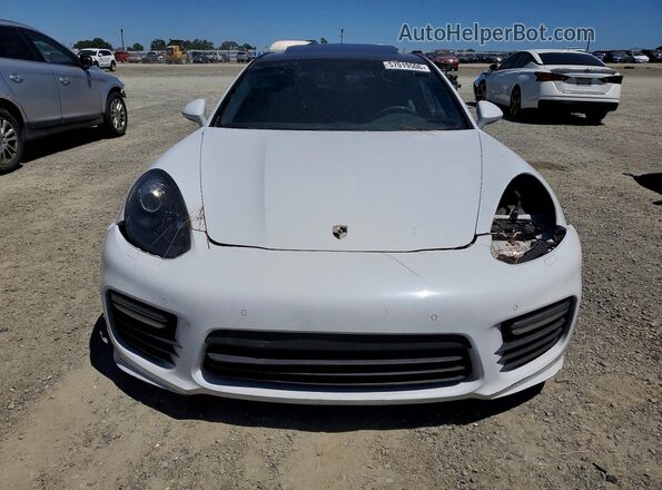 WP0AF2A70GL080869 2016 PORSCHE PANAMERA White წინა ხედი