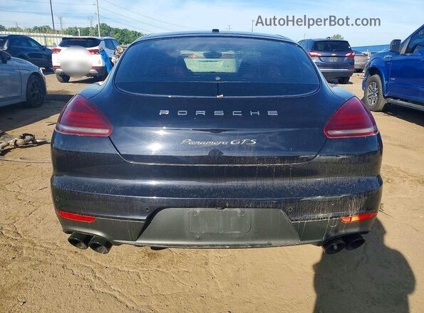 WP0AF2A7XGL080992 2016 PORSCHE PANAMERA Black Հետևի տեսք