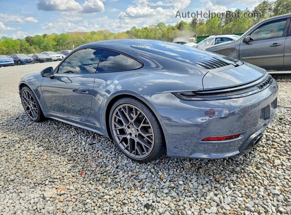 WP0AH2A9XSS230075 2025 PORSCHE 911 Серый Задняя левая четверть
