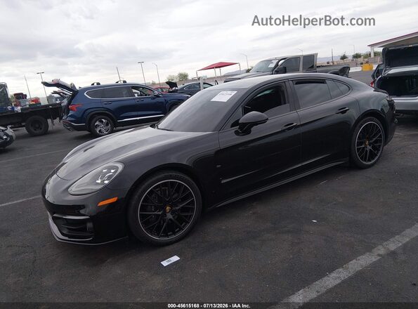 WP0AJ2A78PL102065 2023 PORSCHE PANAMERA Черный Передняя левая четверть
