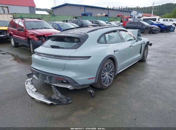 WP0BB2Y11SSA73335 2025 PORSCHE TAYCAN Blue Trasero derecho