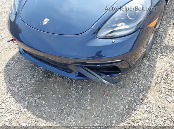 WP0CA2A81JS210851 2018 PORSCHE BOXSTER Черный Вид спереди