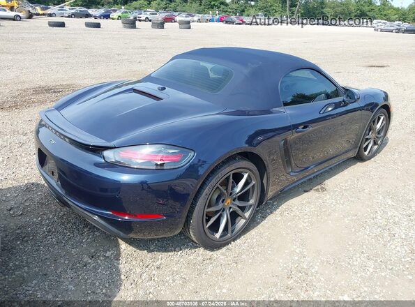 WP0CA2A81JS210851 2018 PORSCHE BOXSTER Черный Задняя правая четверть