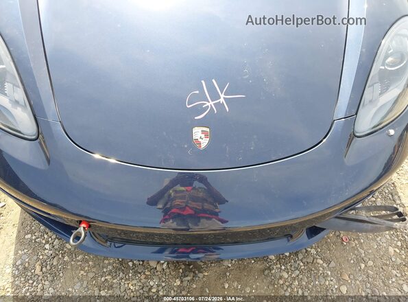 WP0CA2A81JS210851 2018 PORSCHE BOXSTER Черный Вид сзади