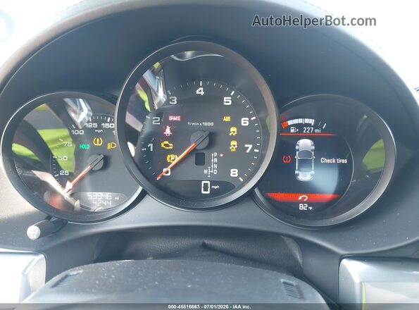 WP0CA2A86JS210750 2018 PORSCHE BOXSTER Dark Blue Հետևի նստատեղերի տեսք