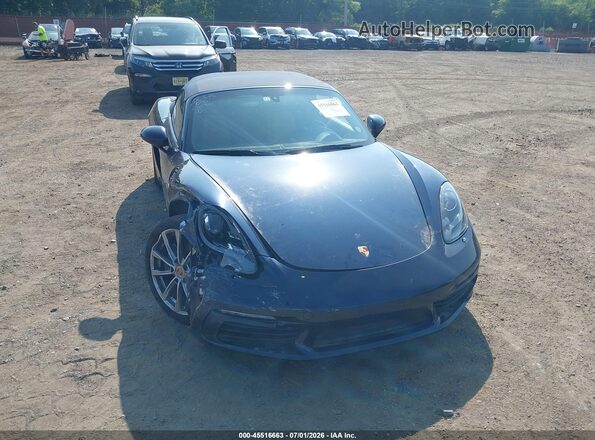 WP0CA2A86JS210750 2018 PORSCHE BOXSTER Dark Blue 