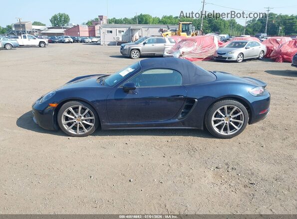 WP0CA2A86JS210750 2018 PORSCHE BOXSTER Dark Blue Սալոնի 360 աստիճան տեսք