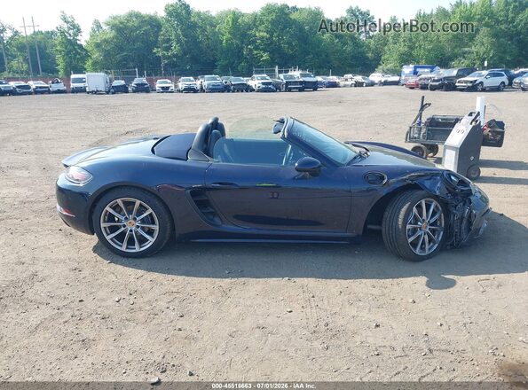 WP0CA2A86JS210750 2018 PORSCHE BOXSTER Dark Blue Սալոնի հետևի տեսք