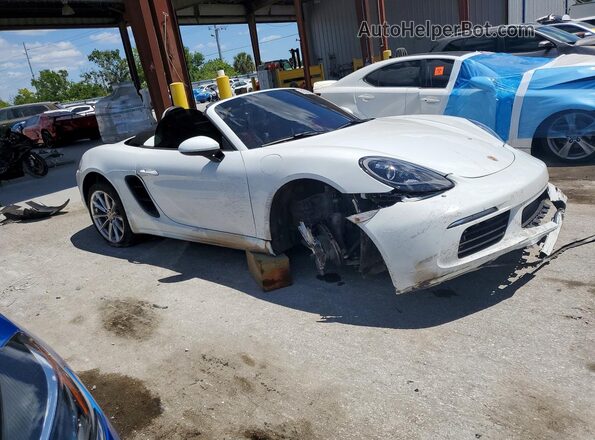 WP0CA2A88HS220979 2017 PORSCHE BOXSTER White Front right