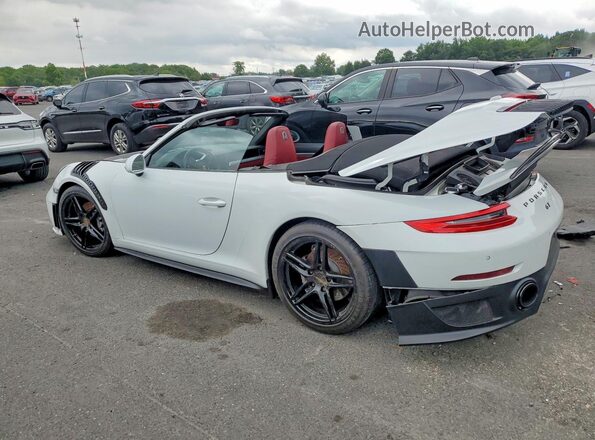 WP0CA2A90JS138078 2018 PORSCHE 911 White Rear left