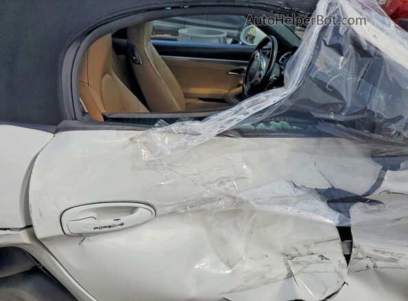 WP0CB2A88GS140349 2016 PORSCHE BOXSTER White Widok tylnych siedzeń