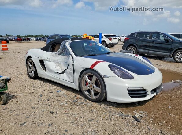 WP0CB2A88GS140349 2016 PORSCHE BOXSTER White Przód prawy