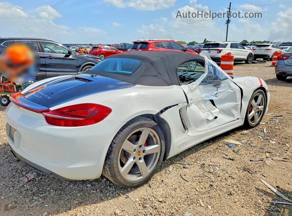 WP0CB2A88GS140349 2016 PORSCHE BOXSTER White Tył prawy