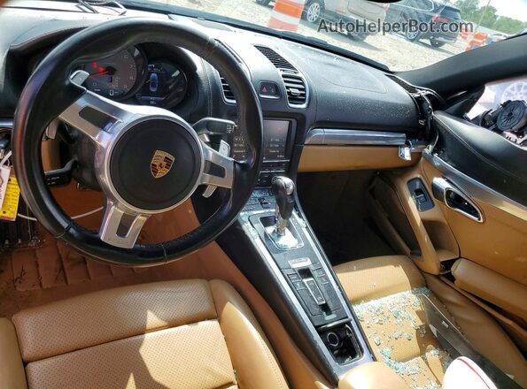 WP0CB2A88GS140349 2016 PORSCHE BOXSTER White Widok deski rozdzielczej