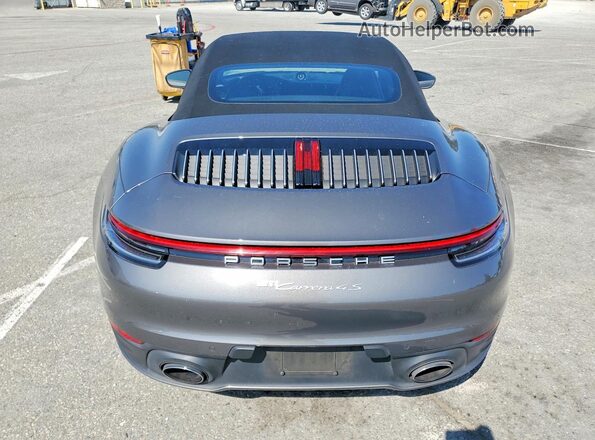 WP0CB2A91LS262800 2020 PORSCHE 911 Gray უკანა ხედი