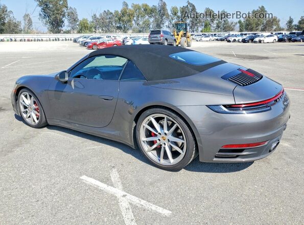 WP0CB2A91LS262800 2020 PORSCHE 911 Gray უკანა მარცხენა