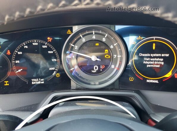 WP0CB2A91LS262800 2020 PORSCHE 911 Gray ხელსაწყოთა პანელის ხედი