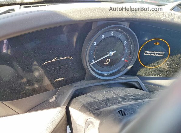 WP0CB2A95NS245601 2022 PORSCHE 911 Black Вид щитка приладів