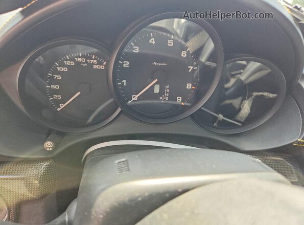 WP0CC2A8XMS240221 2021 PORSCHE BOXSTER Blue Widok zestawu wskaźników
