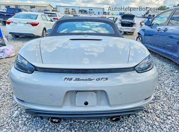 WP0CD2A89SK230208 2025 PORSCHE BOXSTER Silver Rear view
