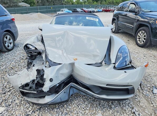 WP0CD2A89SK230208 2025 PORSCHE BOXSTER Silver Front view