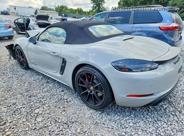 WP0CD2A89SK230208 2025 PORSCHE BOXSTER Silver Rear left