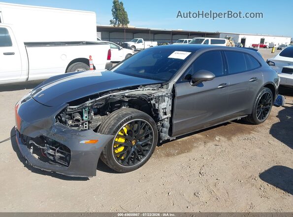 WP0CF2A75JL195886 2018 PORSCHE PANAMERA Gray Передня ліва чверть