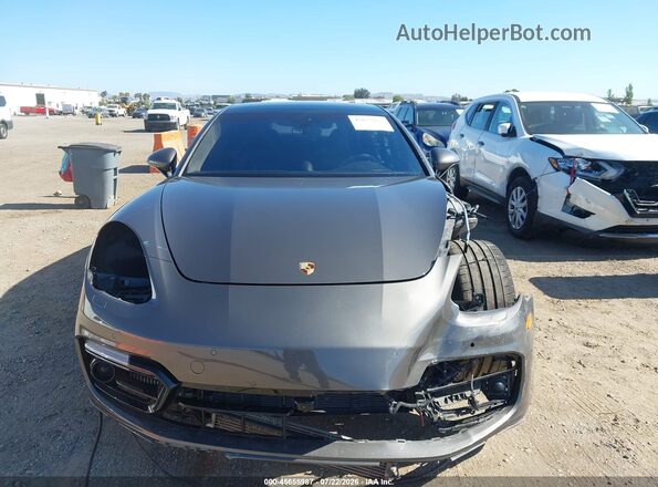 WP0CF2A75JL195886 2018 PORSCHE PANAMERA Gray Вид задньої частини салону