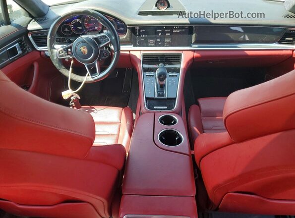 WP0CG2A74KL193965 2019 PORSCHE PANAMERA Gray Dashboard view