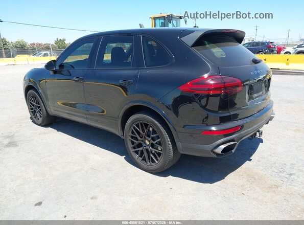 WP1AA2A20HKA80606 2017 PORSCHE CAYENNE Черный Задняя левая четверть