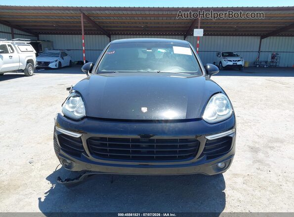 WP1AA2A20HKA80606 2017 PORSCHE CAYENNE Черный Вид щитка приборов