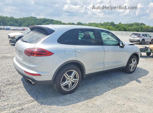 WP1AA2A21GLA10895 2016 PORSCHE CAYENNE Серебряный Задняя правая четверть