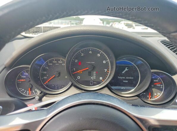 WP1AA2A21GLA10895 2016 PORSCHE CAYENNE Серебряный Вид щитка приборов