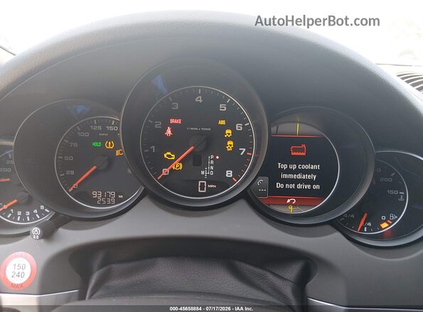 WP1AA2A22GKA11690 2016 PORSCHE CAYENNE Black Հետևի նստատեղերի տեսք
