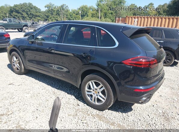WP1AA2A22GKA11690 2016 PORSCHE CAYENNE Black Հետևի ձախ