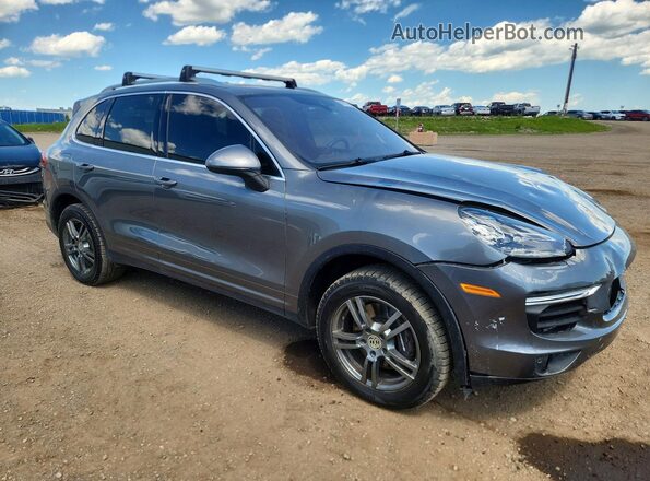 WP1AA2A22GLA02868 2016 PORSCHE CAYENNE Gray Передня права чверть