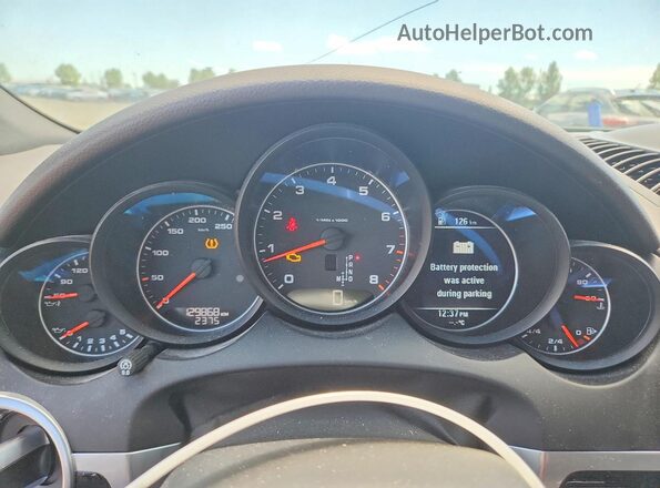 WP1AA2A22GLA02868 2016 PORSCHE CAYENNE Gray Вид щитка приладів