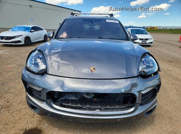 WP1AA2A22GLA02868 2016 PORSCHE CAYENNE Gray Вид спереду