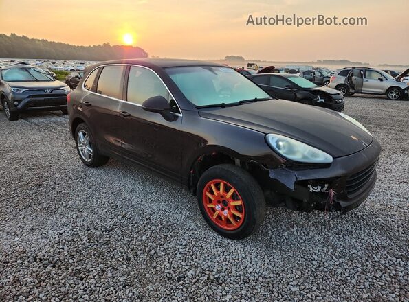 WP1AA2A22GLA10498 2016 PORSCHE CAYENNE Brown Առջևի աջ