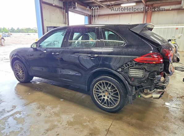 WP1AA2A22HKA86648 2017 PORSCHE CAYENNE Black უკანა მარცხენა