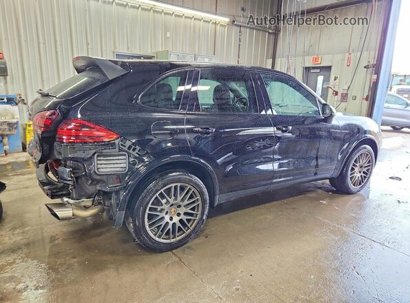 WP1AA2A22HKA86648 2017 PORSCHE CAYENNE Black უკანა მარჯვენა