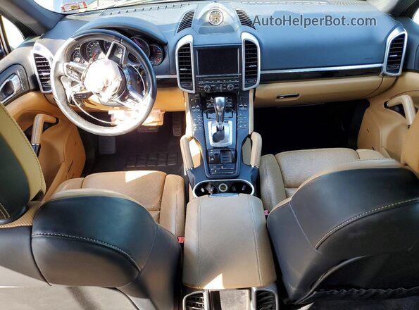 WP1AA2A23GLA04564 2016 PORSCHE CAYENNE Black Вид панелі приладів