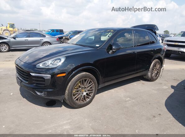 WP1AA2A23JKA06067 2018 PORSCHE CAYENNE Черный Передняя левая четверть