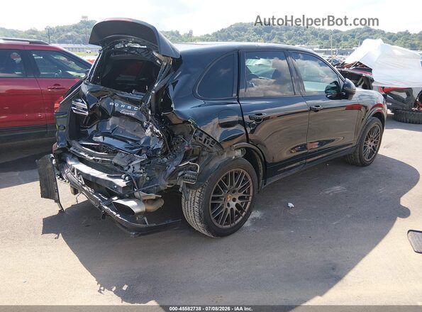 WP1AA2A23JKA06067 2018 PORSCHE CAYENNE Черный Задняя правая четверть