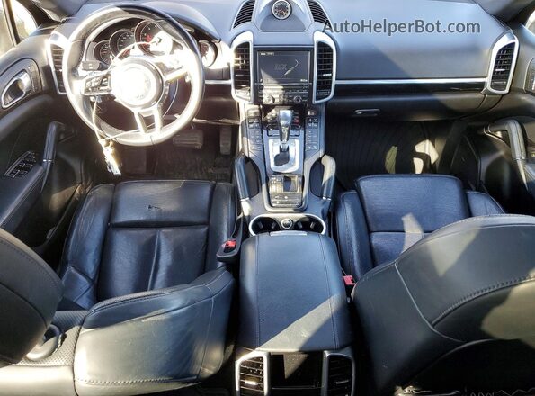 WP1AA2A24GLA04508 2016 PORSCHE CAYENNE Black Вид панелі приладів